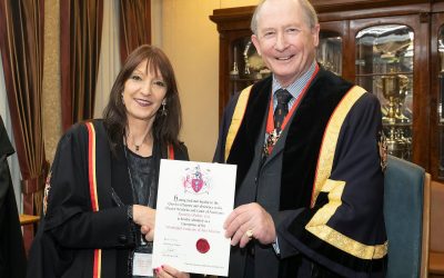Art Historian Pandora Mather-Lees becomes Liveryman of the City of London